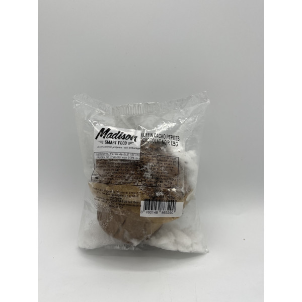 Muffin Cacao Choc.noir 125g