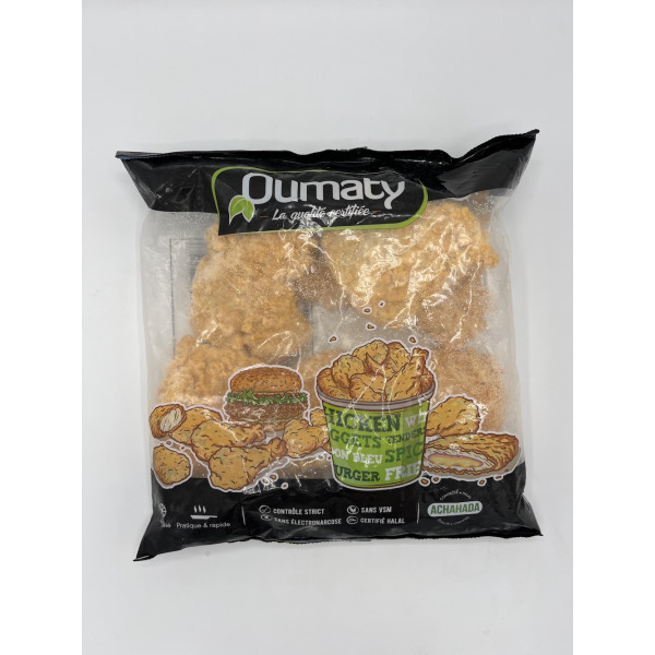 Emince Filet Poulet Roti Oumaty 800g