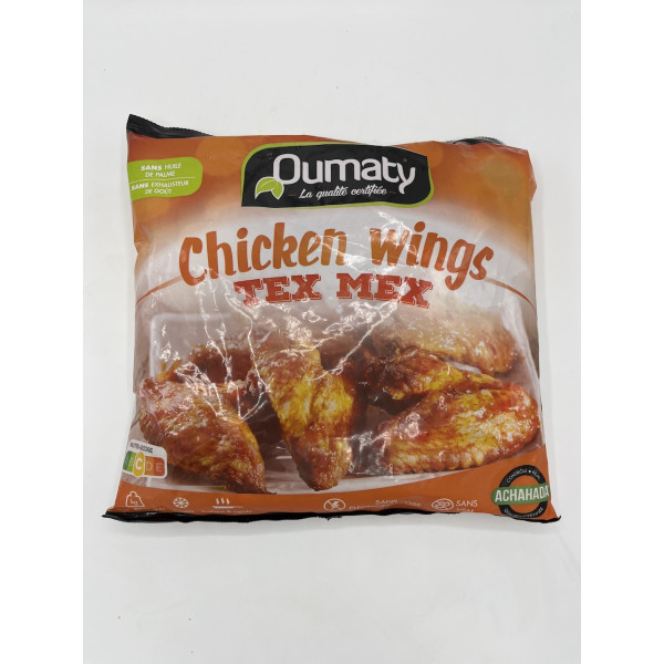 Wings Tex Mex Oumaty 800g