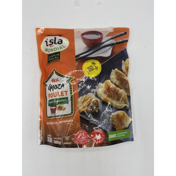 Gyoza Poulet/leg Avs 600g Isla Mondial